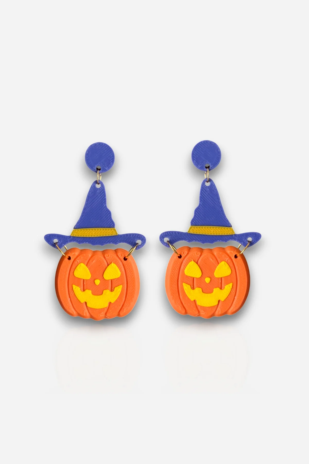Halloween Cadılar Bayramı Bal Kabağı Özel Tasarım Küpe (Pumpkin)